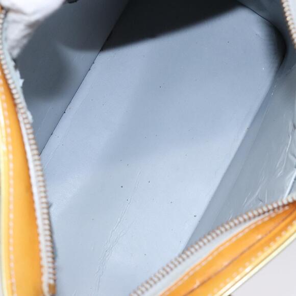 LOUIS VUITTON Monogram Vernis Houston Hand Bag Gris M91053 - Picture 10 of 16